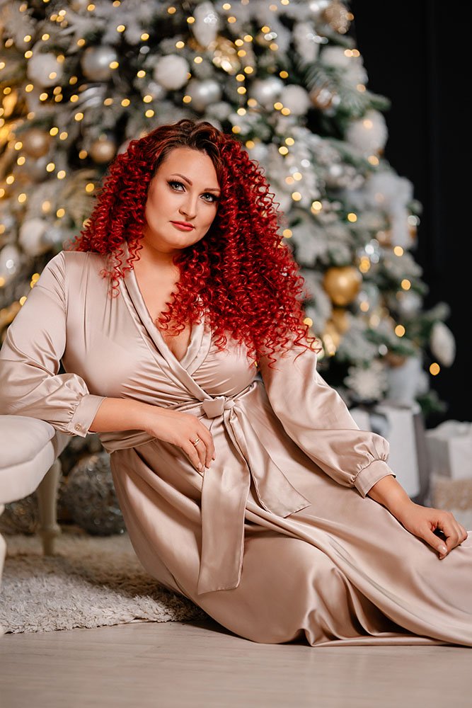 Christmas photoshoot makeup Amsterdam